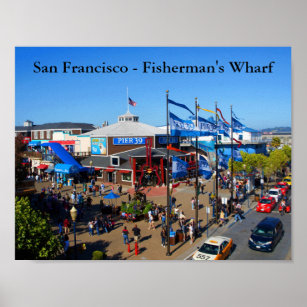 Póster San Francisco Pier 39 #12-2 Poster