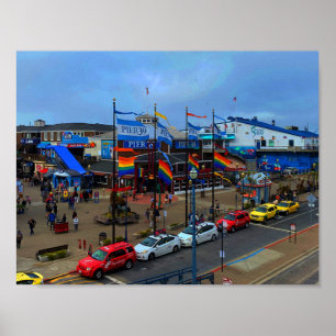 Póster San Francisco Pier 39 Pride #1