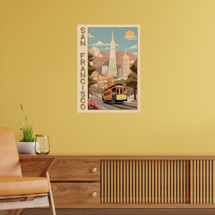 Póster San Francisco Retro