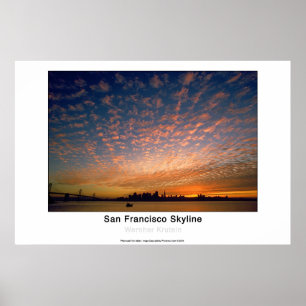 Póster San Francisco Skyline