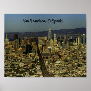 Póster San Francisco Skyline #13 Poster