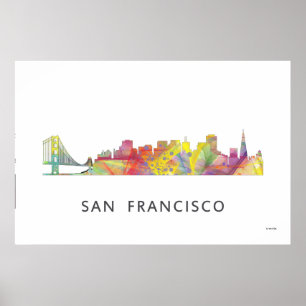 PÓSTER SAN FRANCISCO SKYLINE - WB1 - POSTER