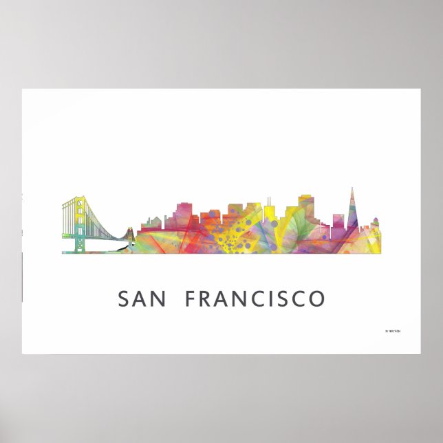 PÓSTER SAN FRANCISCO SKYLINE - WB1 - POSTER (Frente)
