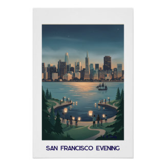 Póster San Francisco Tarde