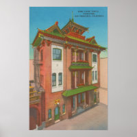 San Francisco, templo CAKong Chow en Chinatown