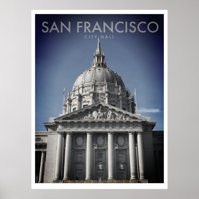 Póster San Francisco Travel Poster (Frente)