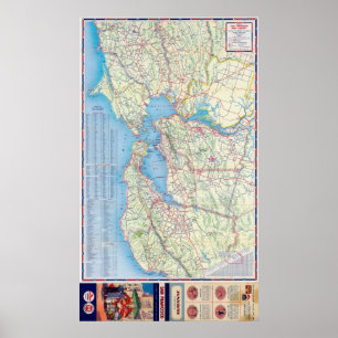 Póster San Francisco y vecindad
