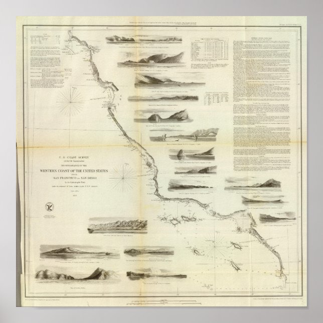 Póster San FranciscoSan Diego (Frente)