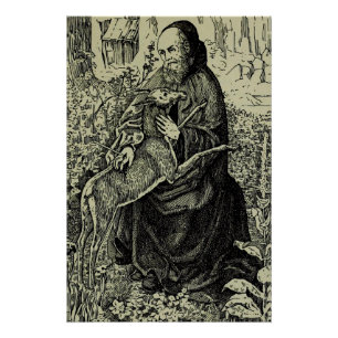 Póster San Giles el ermitaño