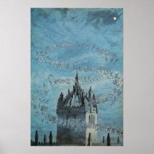 Póster San Giles - Sus campanas por Charles Altamont Doyl