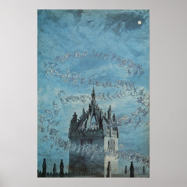 Póster San Giles - Sus campanas por Charles Altamont Doyl (Frente)