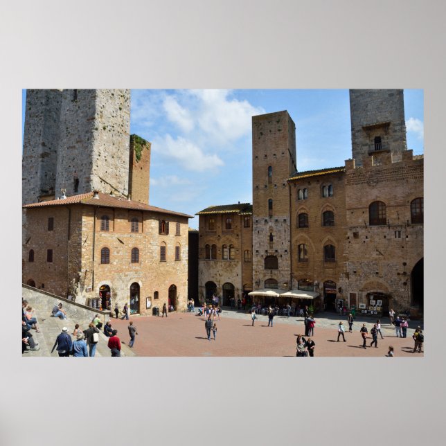 Póster San Gimignano, Italy (Frente)