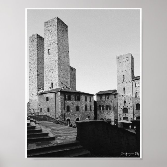 Póster San Gimignano Towers (Frente)