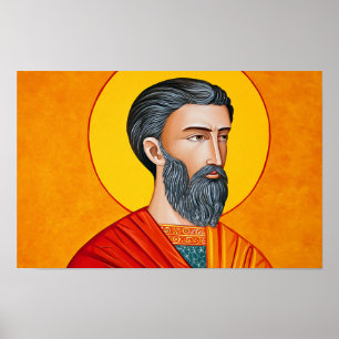 Póster San Gregorio de Narek: Voz de la Oración