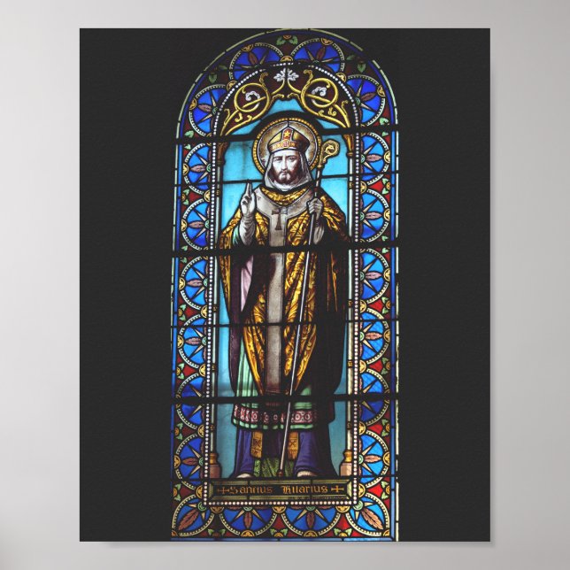Póster San Hilario de Poitiers (Frente)