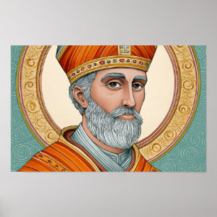Póster San Hilario de Poitiers: Maestro de la Verdad Divi