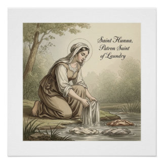 Póster San Hunna, Santo Patrón de la Colada
