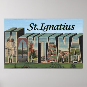 Póster San Ignacio, Montana