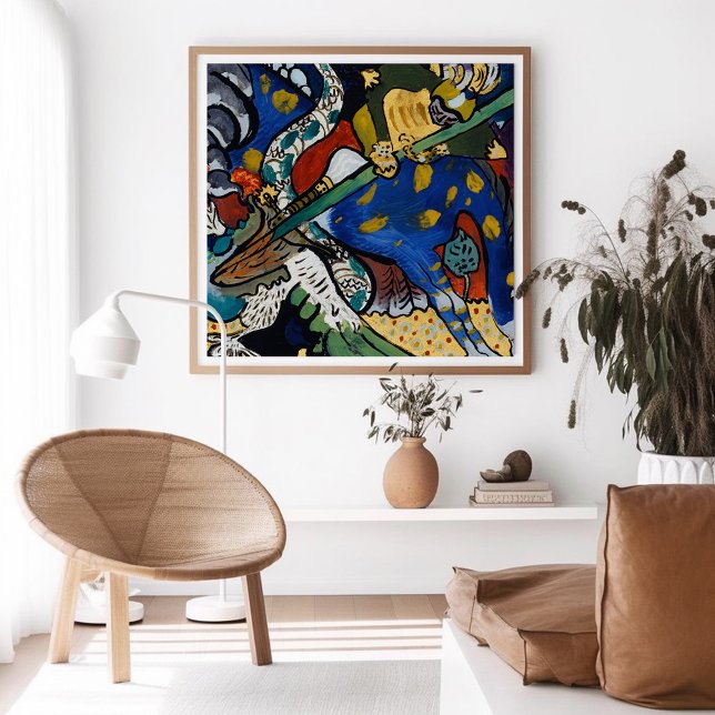 Póster San Jorge I | Kandinsky (Subido por el creador)