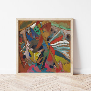 Póster San Jorge II   Kandinsky