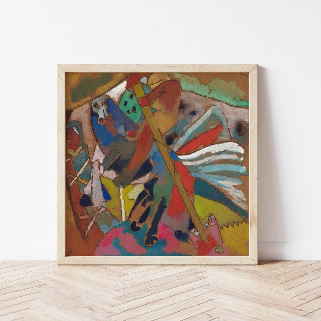 Póster San Jorge II | Kandinsky (Subido por el creador)