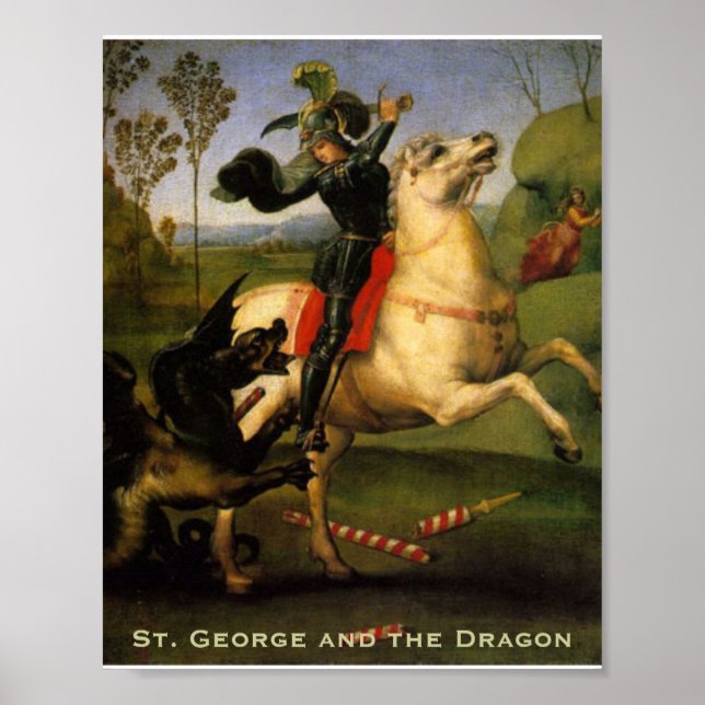 Póster San Jorge y el Dragón (Frente)