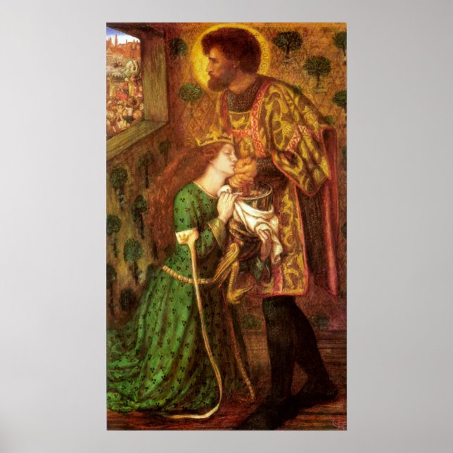 Póster San Jorge Y La Princesa Sabra (Frente)