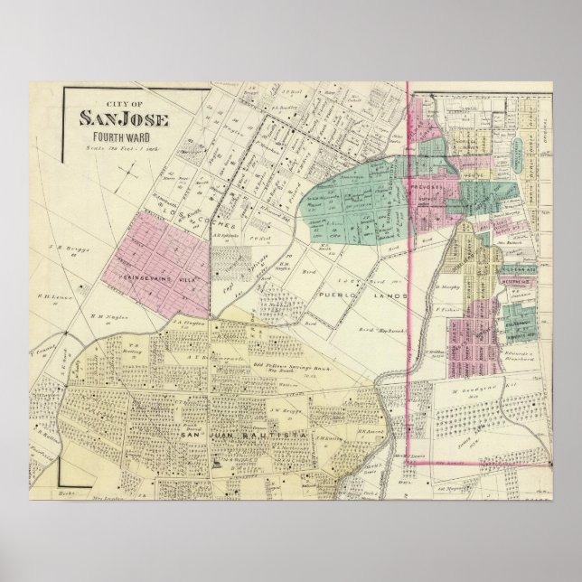 Póster San José 4.º pabellón (Frente)