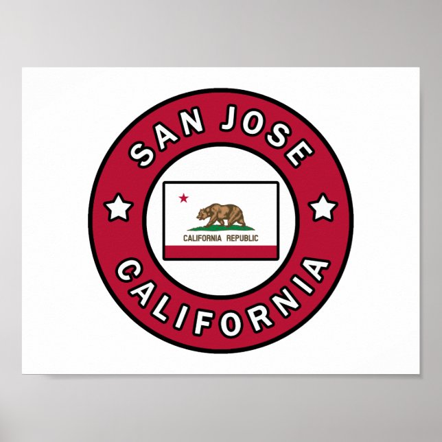 Póster San José California (Frente)