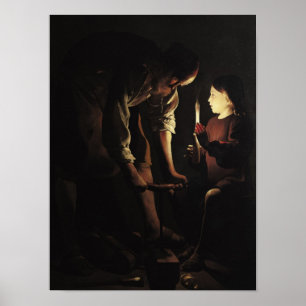 Póster San José, el carpintero, c.1640
