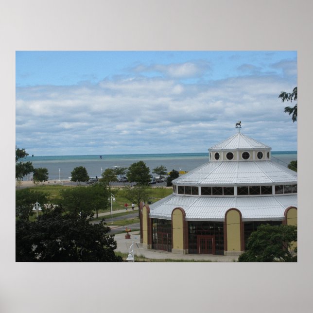 Póster San José, Michigan (Frente)
