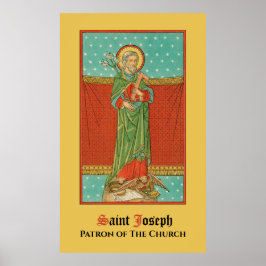 Póster San José, Protector de la Iglesia (VVP 09)