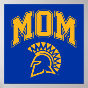 Póster San Jose State Spartans Mom
