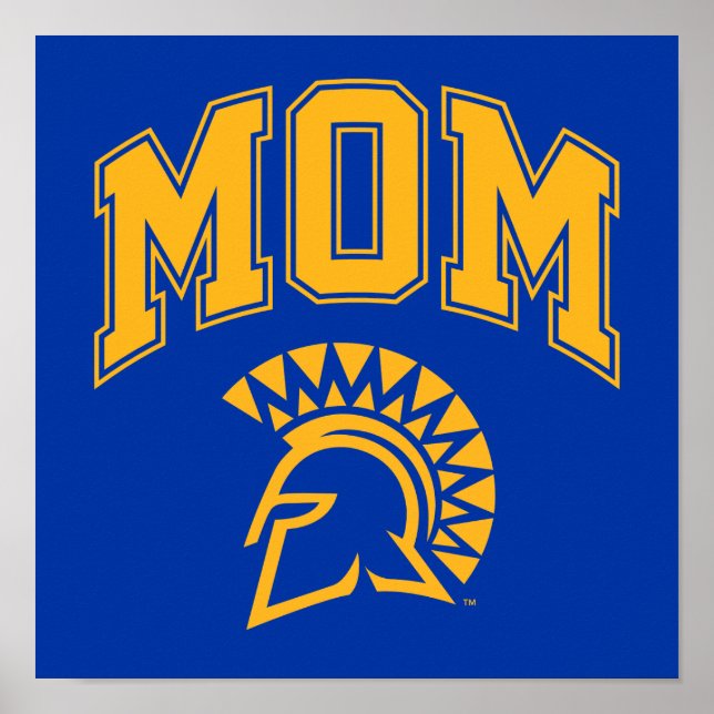 Póster San Jose State Spartans Mom (Frente)