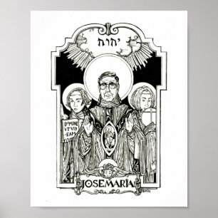 Póster San Josemaria Escriva