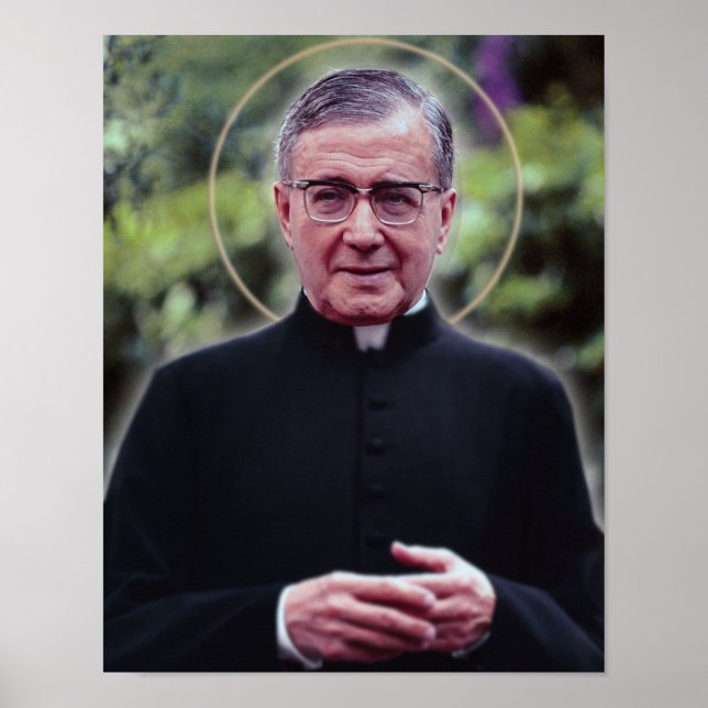 Póster San Josemaría Escrivá (Frente)