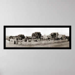 Póster San Juan Capistrano CA Foto 1926