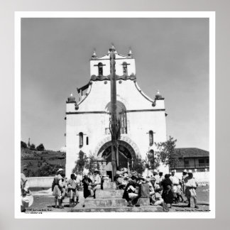 Póster San Juan Chamula, Chiapas, México