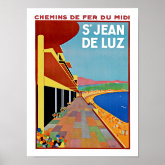 Póster San Juan de Luz