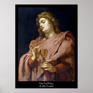 Póster San Juan Evangelista Peter Paul Rubens