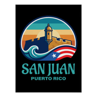 Póster San Juan Puerto Rico