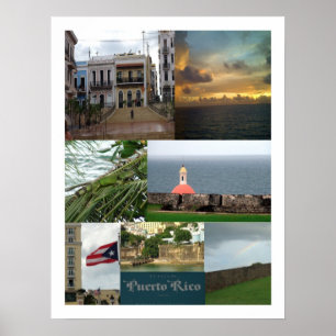 Póster San Juan, Puerto Rico