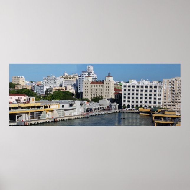 Póster San Juan, Puerto Rico (Frente)
