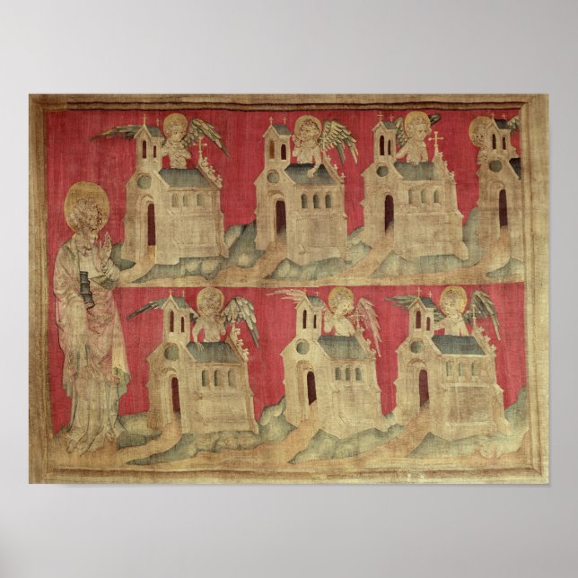 Póster San Juan y las siete iglesias de Asia (Frente)