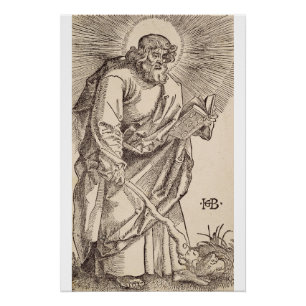 Póster San Judas Thadaeus el Apóstol y el Mártir