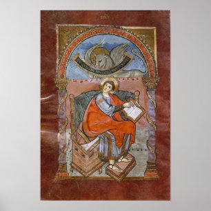 Póster San Lucas, del Evangelio de San Riquier
