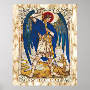 Póster San Miguel el Ángel Arcángel