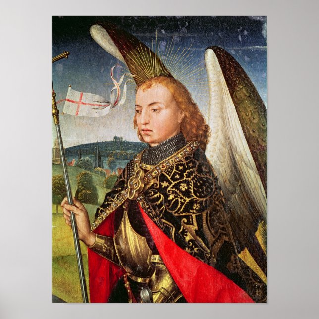 Póster San Miguel el Arcángel, 1460-66 (Frente)