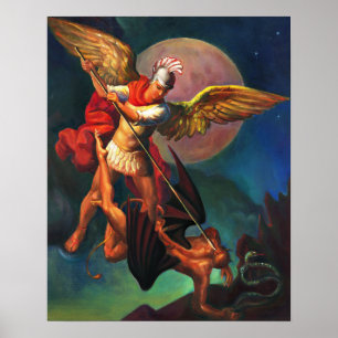 Póster San Miguel el Arcángel de Guerrero