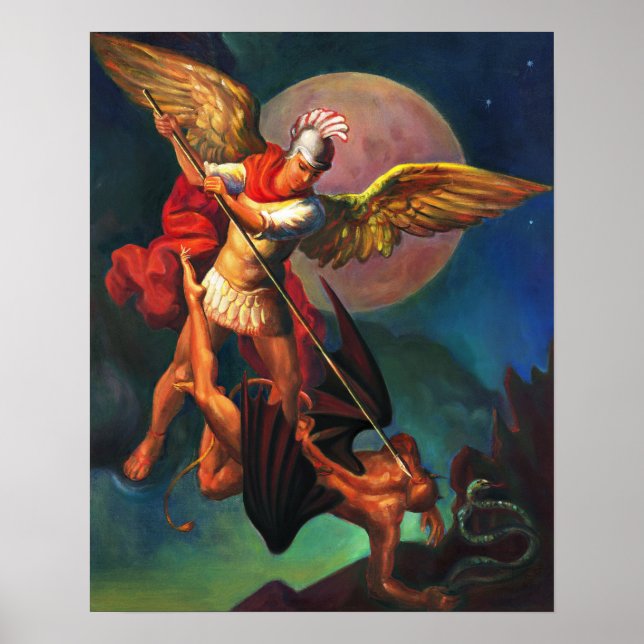 Póster San Miguel el Arcángel de Guerrero (Frente)
